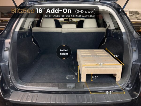 BlitzBed Add-On Sizes For SUVs - Image 5