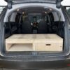 The BlitzBed Sleeping Platform for Minivans - Double 50-50/1-Drawer/Standard
