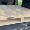 The BlitzBed Sleeping Platform for Minivans - Double 50-50/0-Drawer/Standard