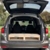 The BlitzBed Sleeping Platform for Minivans - Double 50-50/0-Drawer/Standard