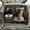 The BlitzBed Sleeping Platform for SUVs - Single/0-Drawer/Armor Black