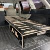 The BlitzBed Sleeping Platform for SUVs - Single/0-Drawer/Armor Black