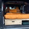 The BlitzBed Sleeping Platform for SUVs - Double 40-60/1-Drawer/Standard