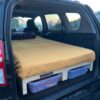 The BlitzBed Sleeping Platform for SUVs - Double 50-50/0-Drawer/Standard