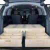 The BlitzBed Sleeping Platform for Minivans - Double 50-50/2-Drawer/Standard