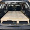 The BlitzBed Sleeping Platform for SUVs - Double 40-60/0-Drawer/Standard