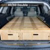 The BlitzBed Sleeping Platform for SUVs - Double 40-60/2-Drawer/Standard