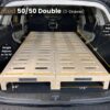 The BlitzBed Sleeping Platform for SUVs - Double 50-50/0-Drawer/Standard