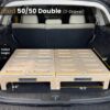 The BlitzBed Sleeping Platform for SUVs - Double 50-50/0-Drawer/Standard