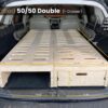 The BlitzBed Sleeping Platform for SUVs - Double 50-50/1-Drawer/Standard
