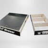 The BlitzBed Sleeping Platform for SUVs - Double 40-60/2-Drawer/Armor Black