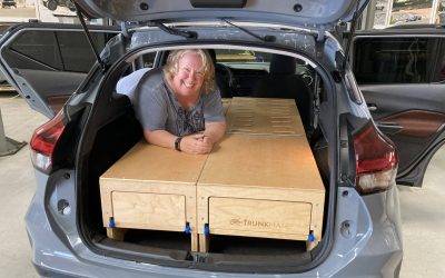 customer gallery - nissan kicks camper conversion