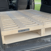 The BlitzBed Sleeping Platform for Minivans - Double 50-50/0-Drawer/Standard